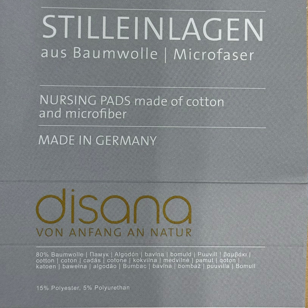 Disana nursing pad packaging