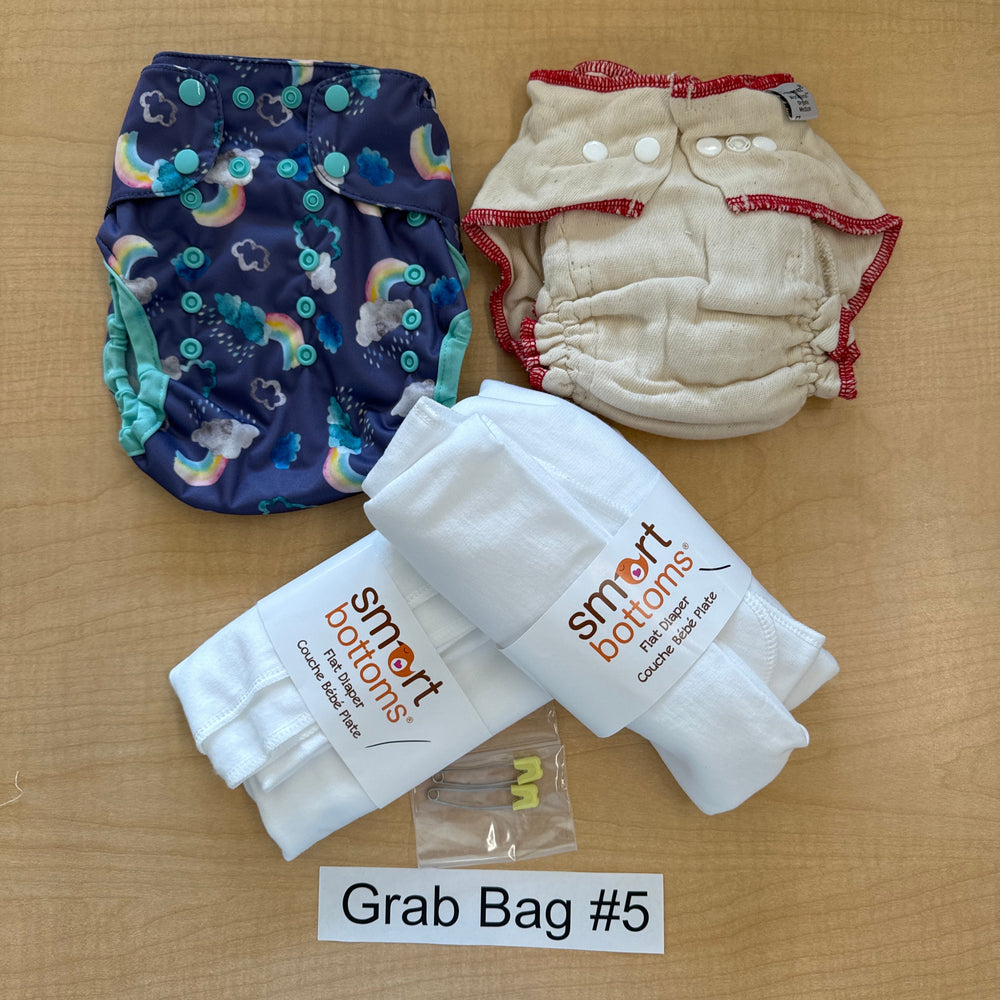 cheap cloth diaper deal with Smart bottoms and Workhorse unbeached diaper