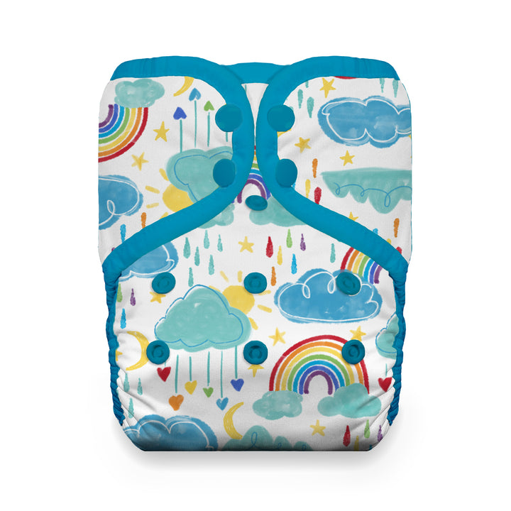 Thirsties natural pocket diaper rainbow