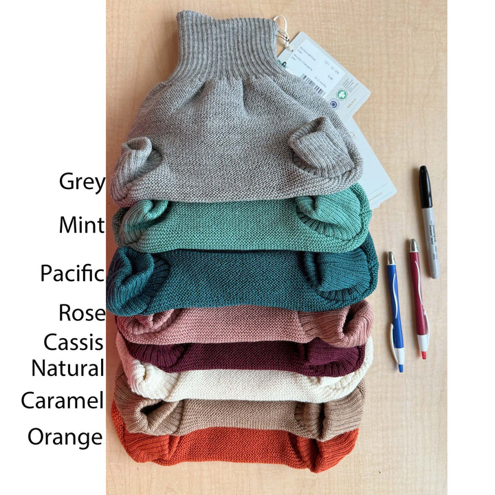 Disana wool diaper cover colors compared