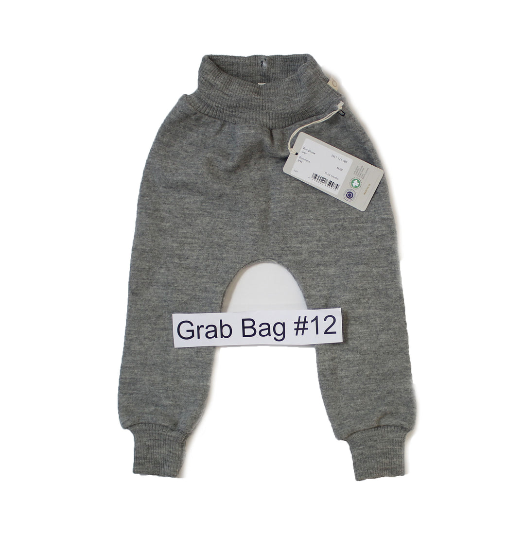 grey wool baby pants bargain