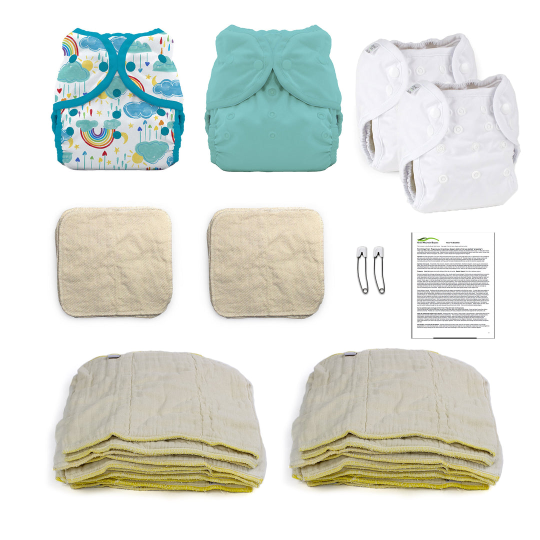 hello small organic baby diapers gender neutral