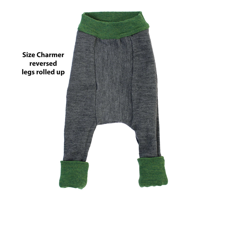 many months charmer legs rolled up wool diaper pants