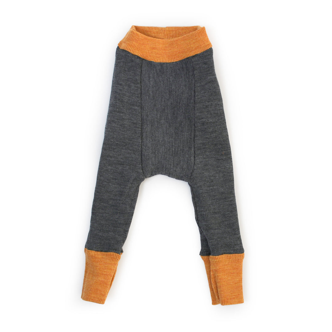 wool longies reversible