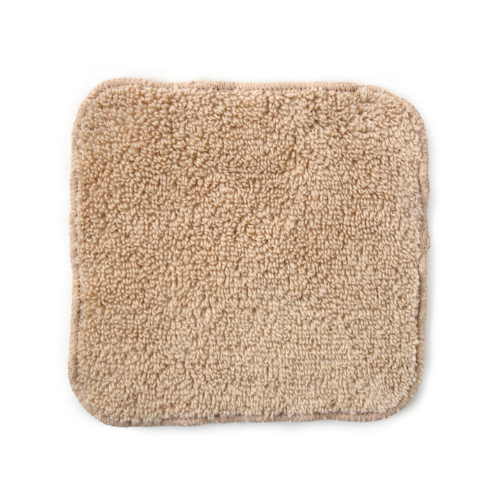 cotton terry baby wipes tan 6x6 inches