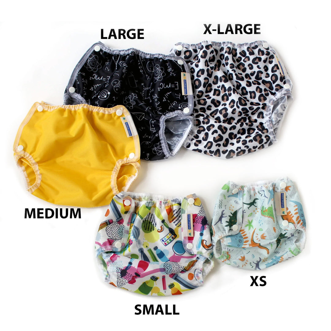 Mother-ease air flow diaper cover sizes compared