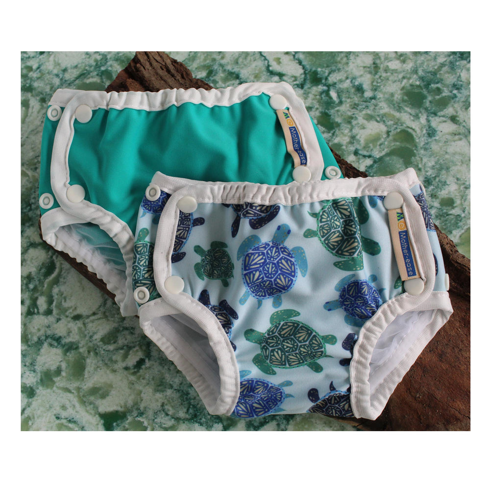 blue swim diapers