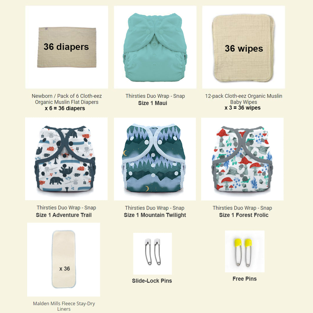 cloth diaper kit stay dry