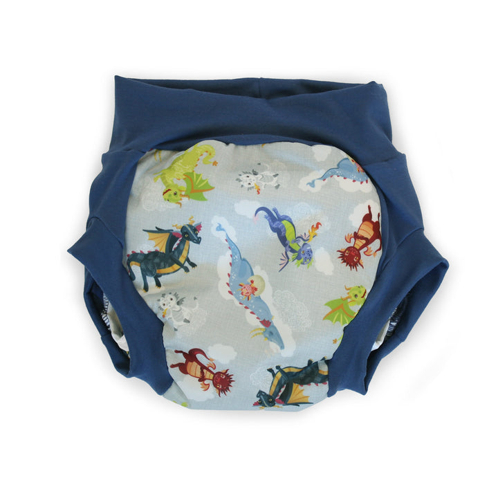 smart Bottoms pull on diaper dragon dreams