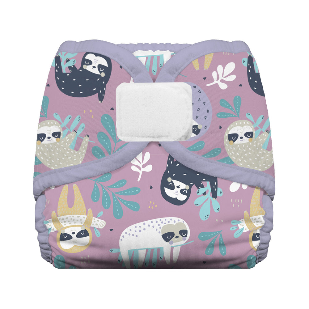 Thirsties Diaper Cover Hook and Loop Sloth Life