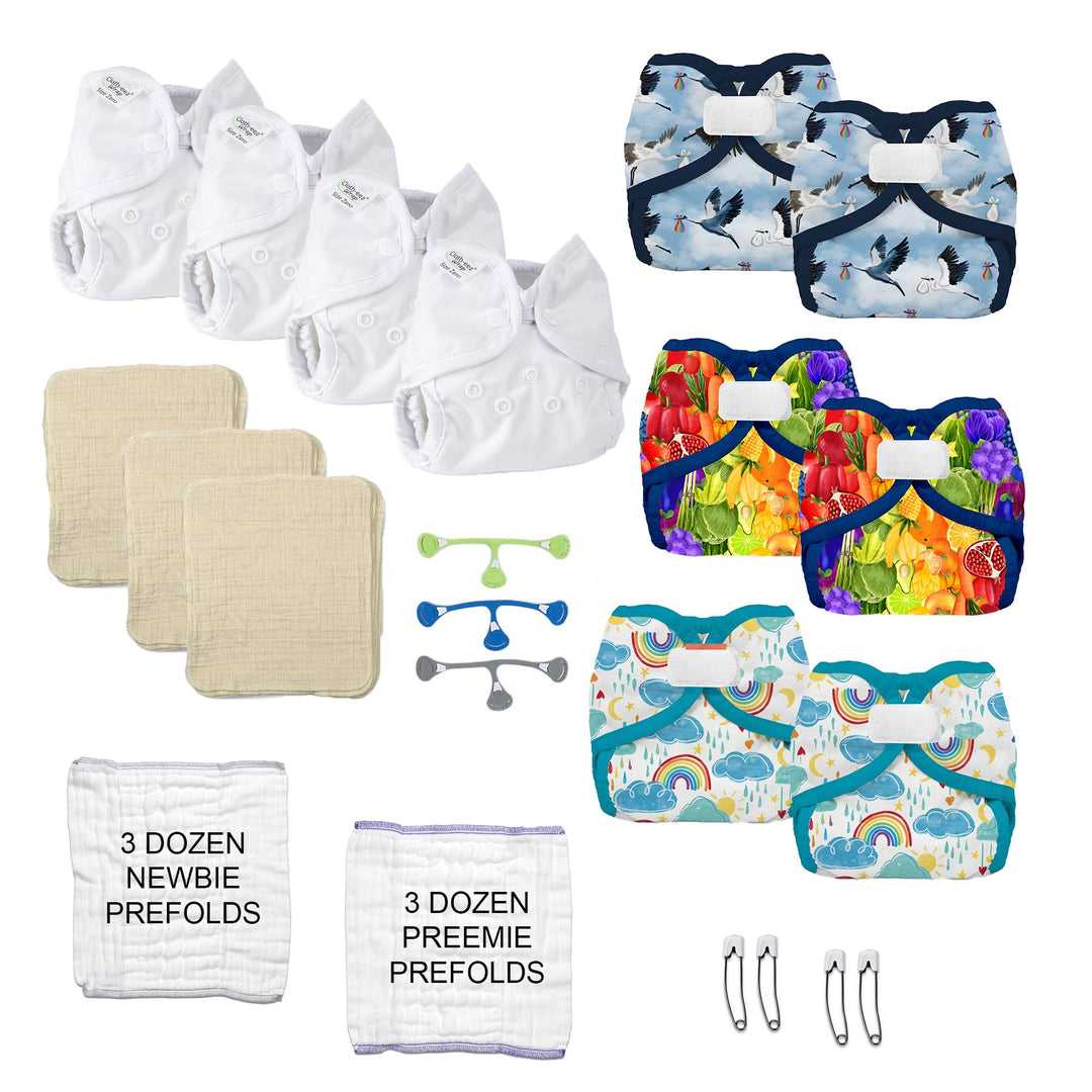 kit to cloth diaper twins