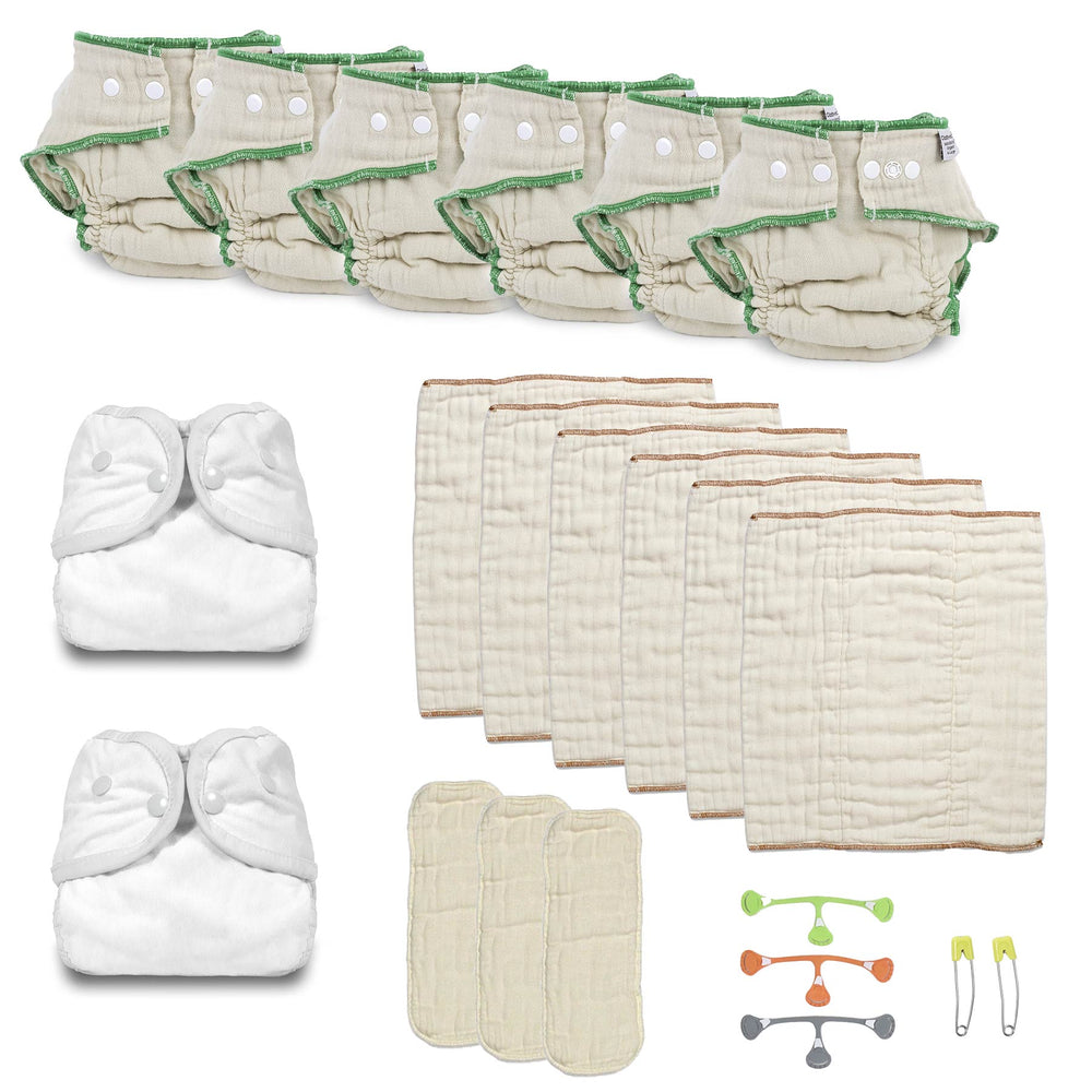 toddler cloth diaper try both kinds kit