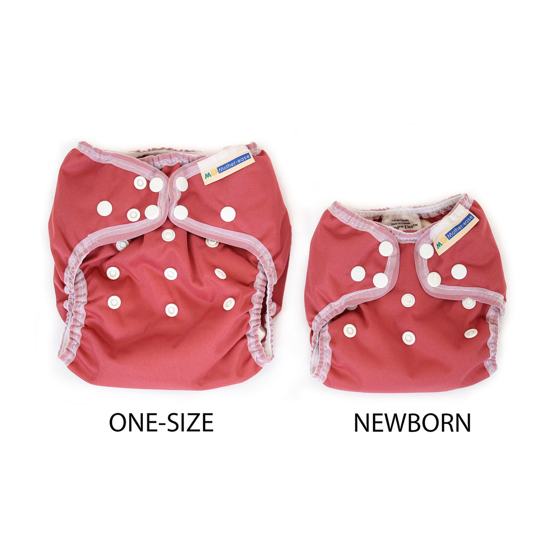 compare newborn and one size all in one diaper