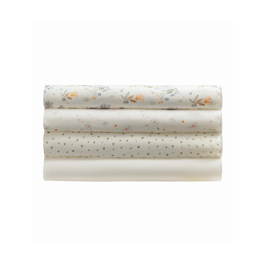 Under the nile burp cloths 4 pack modern daisy