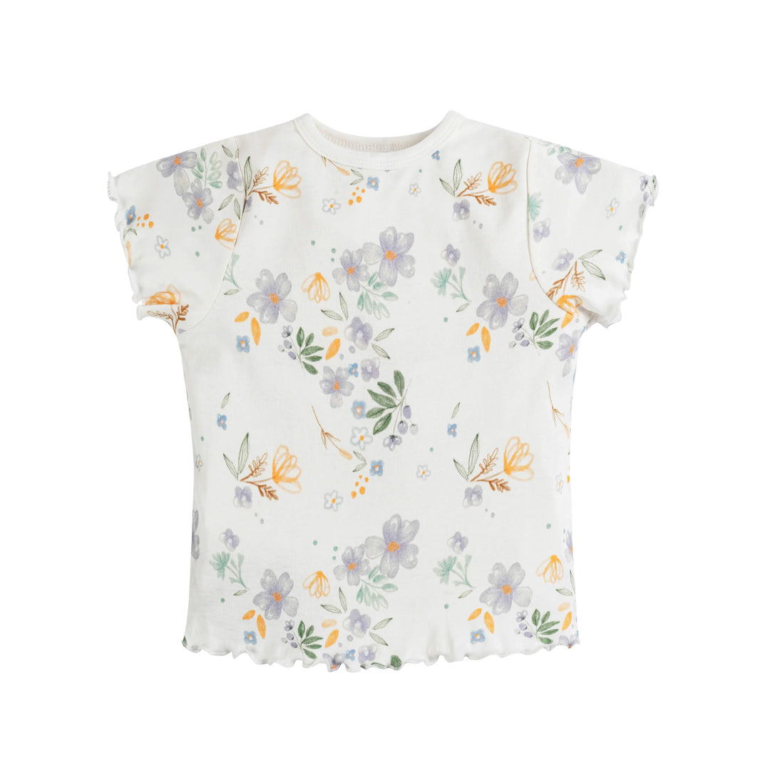 Under the Nile girls t-shirt modern daisy cotton 