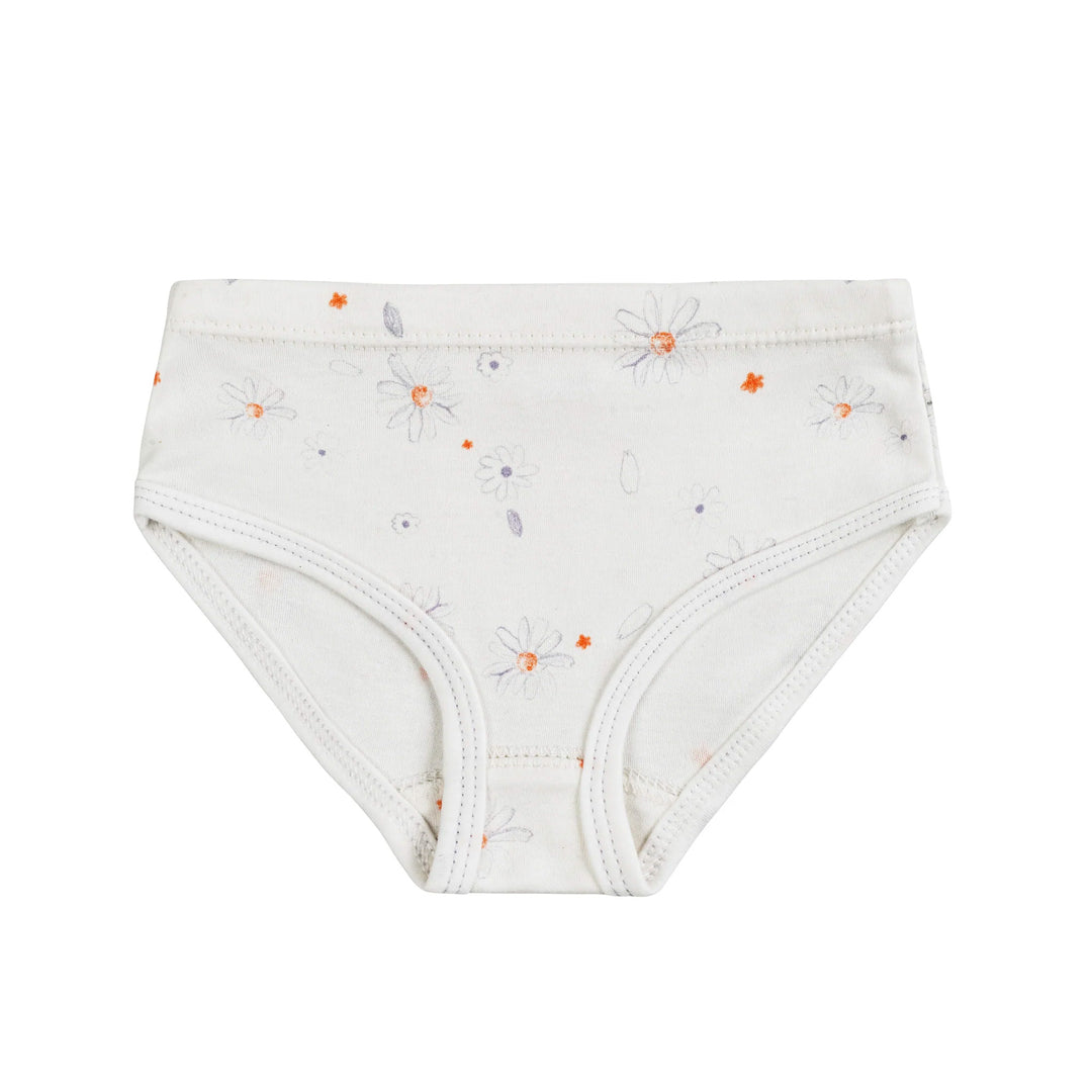 organic cotton girls underwear under the nile shadow floral print