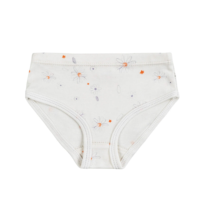 organic cotton girls underwear under the nile shadow floral print