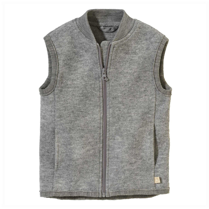 Disana wool vest grey