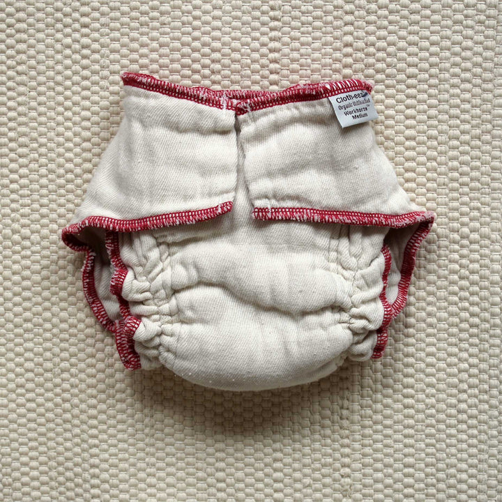 Workhorse cloth diaper frugal version medium no closure