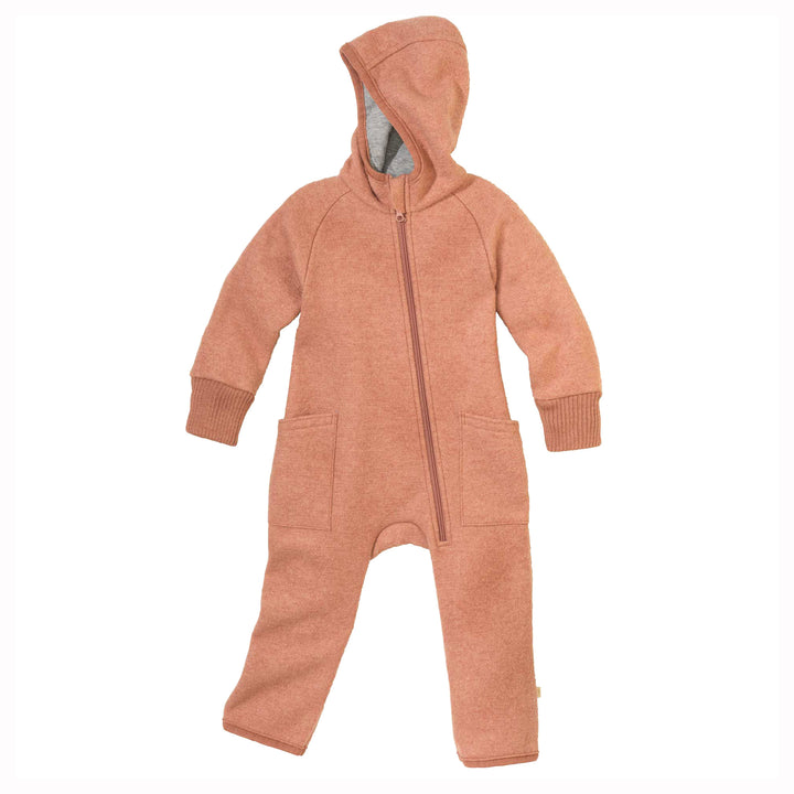 Disana wool snowsuit rose pink