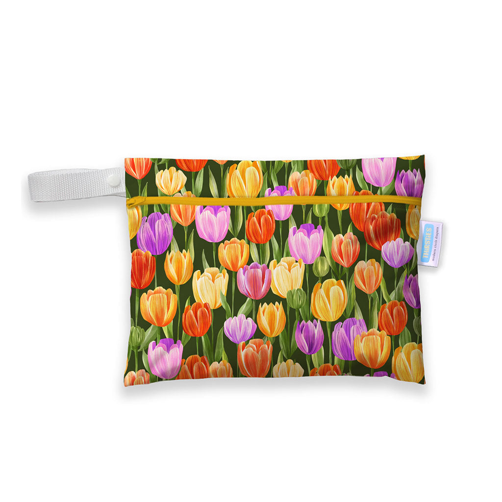 Thirsties Mini Wet Bag Tulips