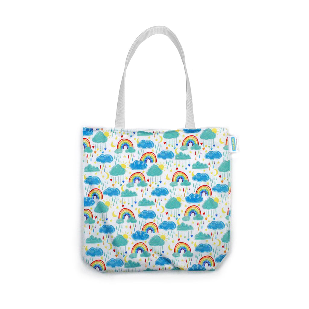 Thirsties Simple Tote Bag Rainbow