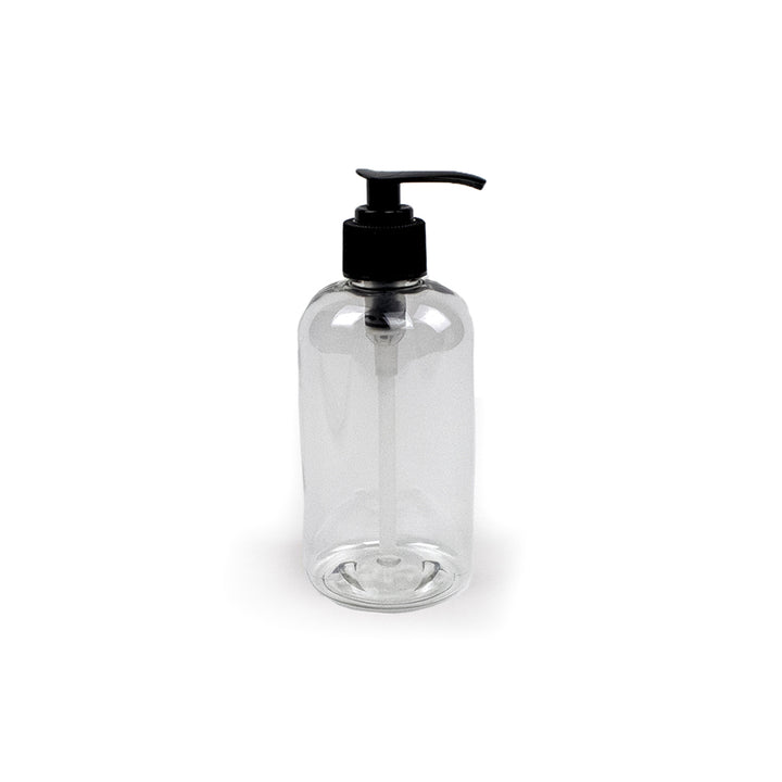 Boston round 8 oz pump bottle