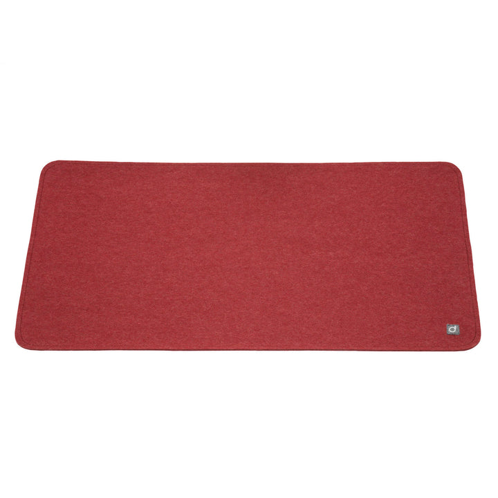 Disana wool felt desk pad bordeaux