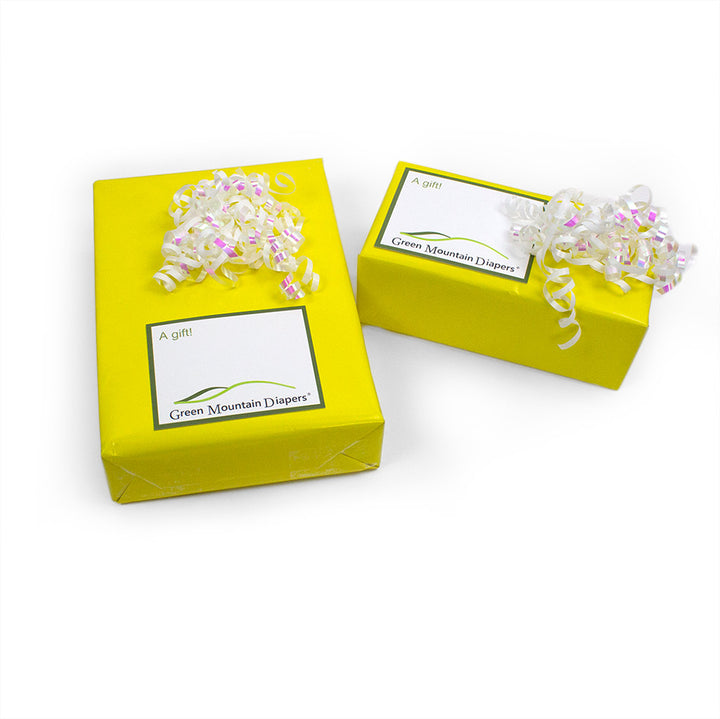 Gift Wrap Bright Yellow