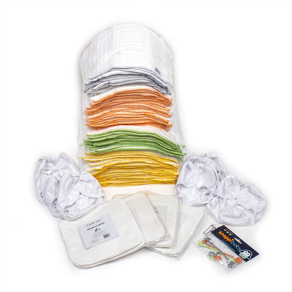 Cloth Diaper Cotton Rags - Apprx 10 lbs/ bag. - Bundle Baby